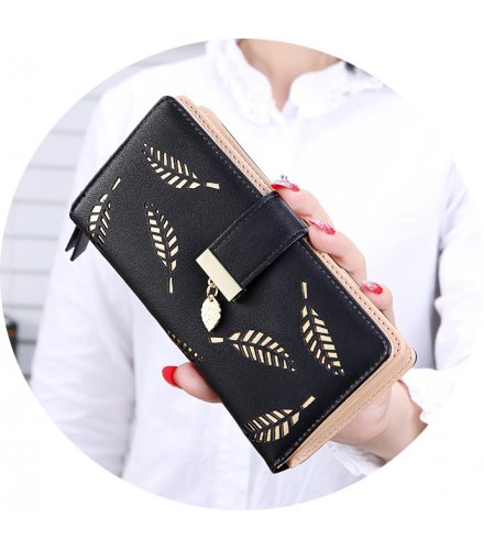 WW060 - Hollow leaf purse Ladies wallet